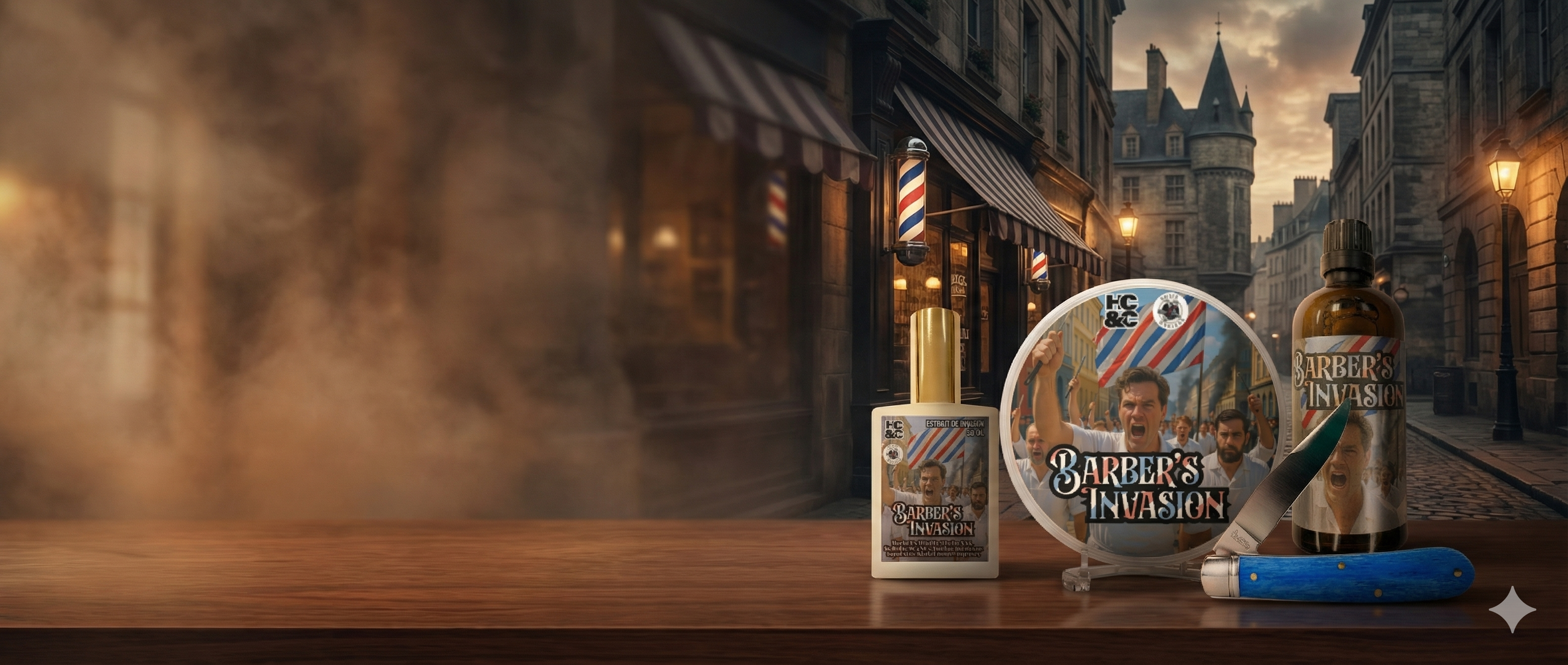 Barber's Invasion Product Collection