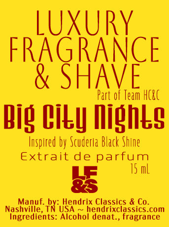 Scuderia Black Shine (Insp By); Our Name: Big City Nights EDP