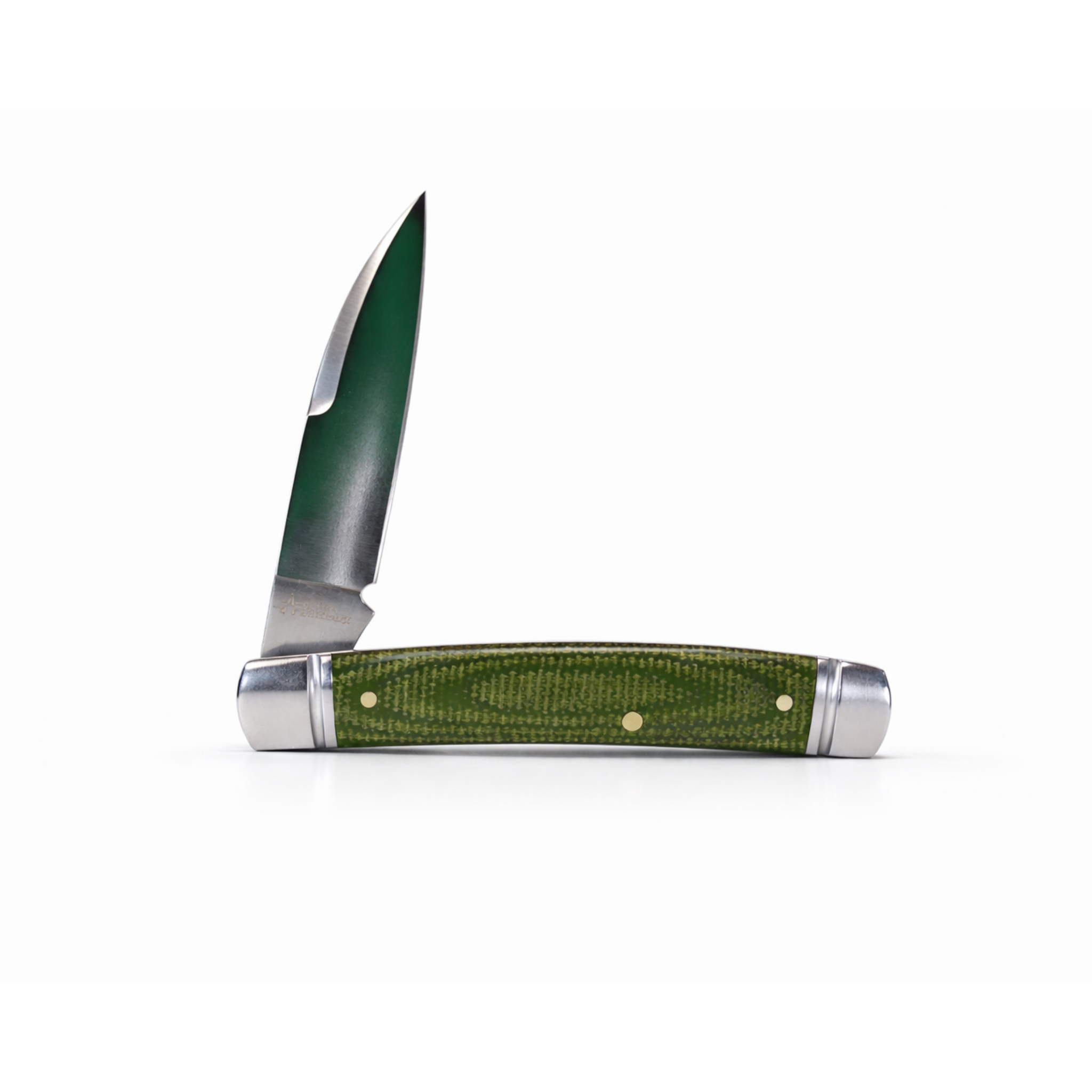 Mud Creek Congress Green Micarta (RoseCraft Blades)