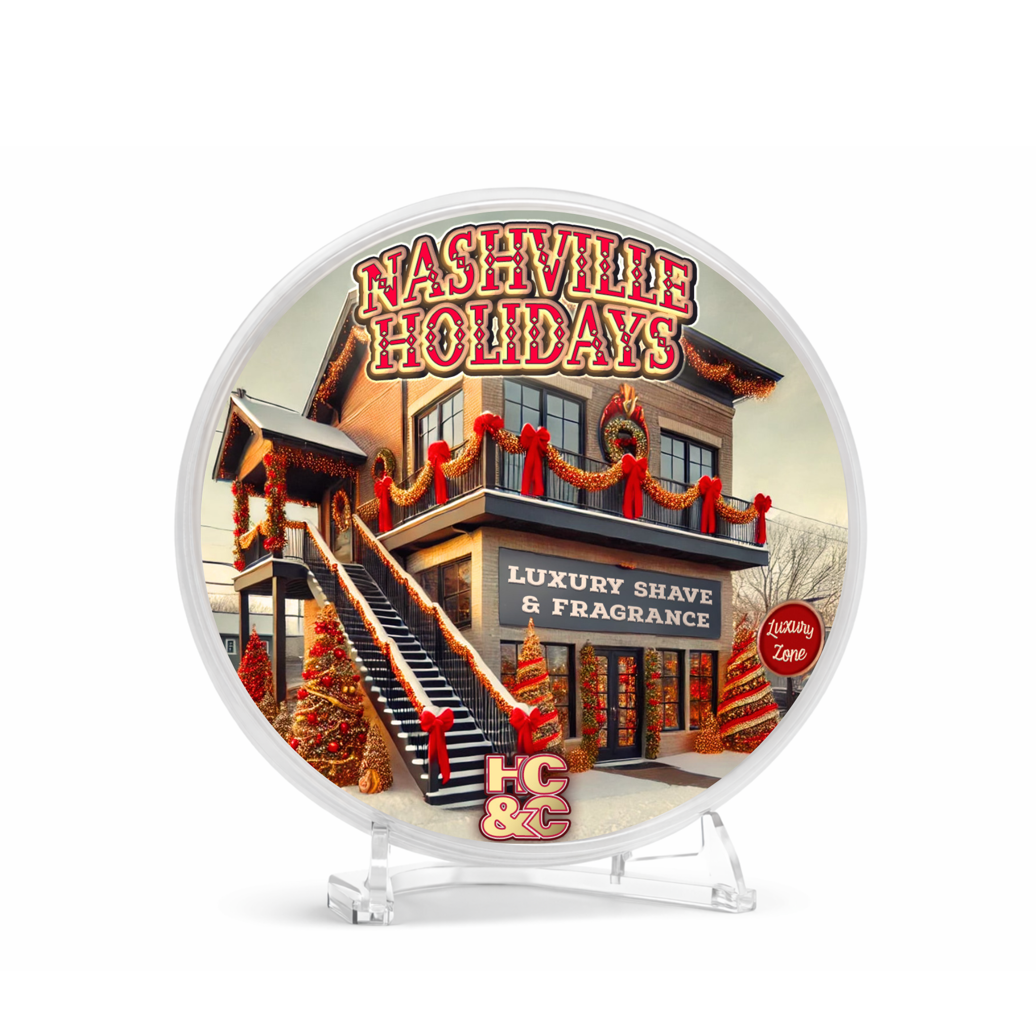 Nashville Holidays Shave Soap