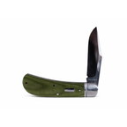 Hatchie River Jack Light Green Micarta (RoseCraft Blades)