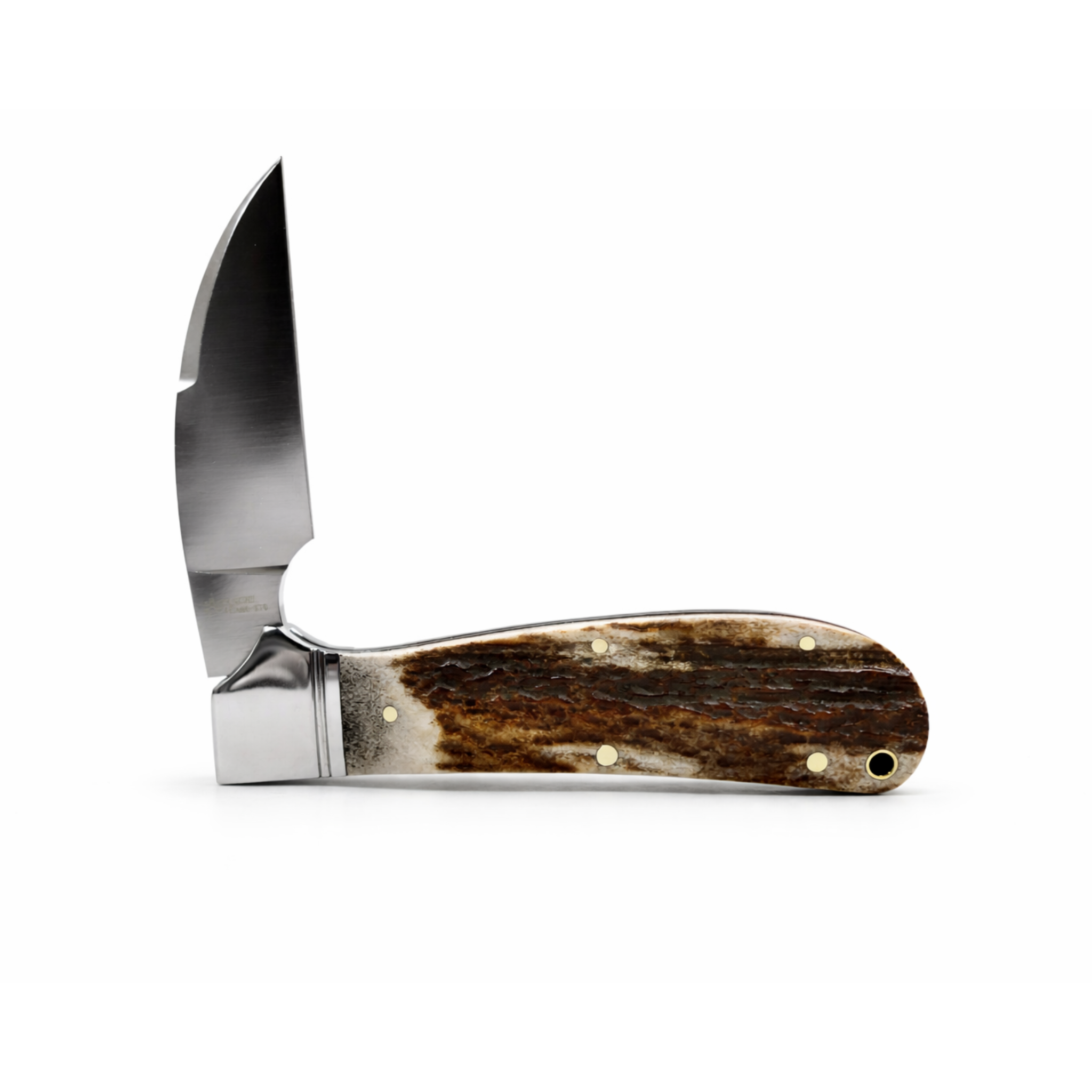 Clinch River Swayback Genuine Stag (RoseCraft Blades)