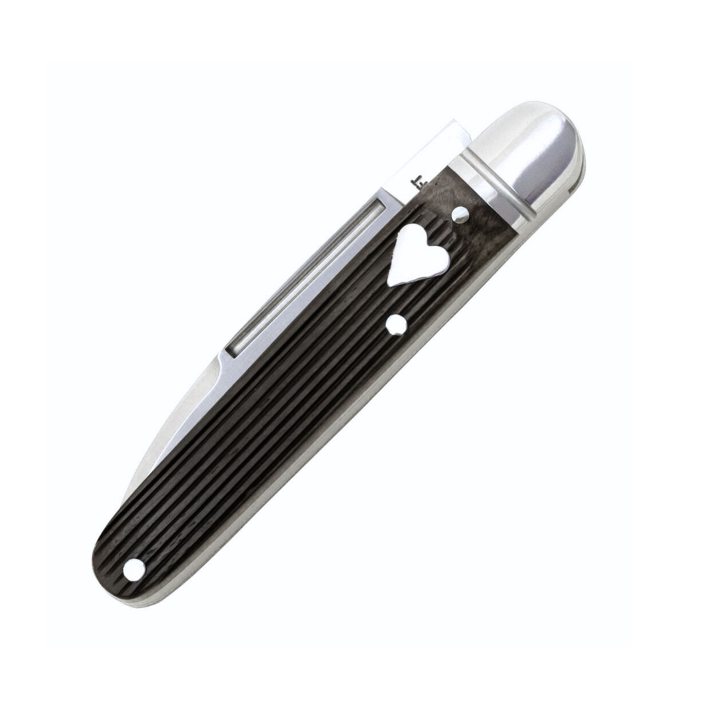 Tuckahoe Jack Gray Barnboard Jigged Bone (RoseCraft Blades)