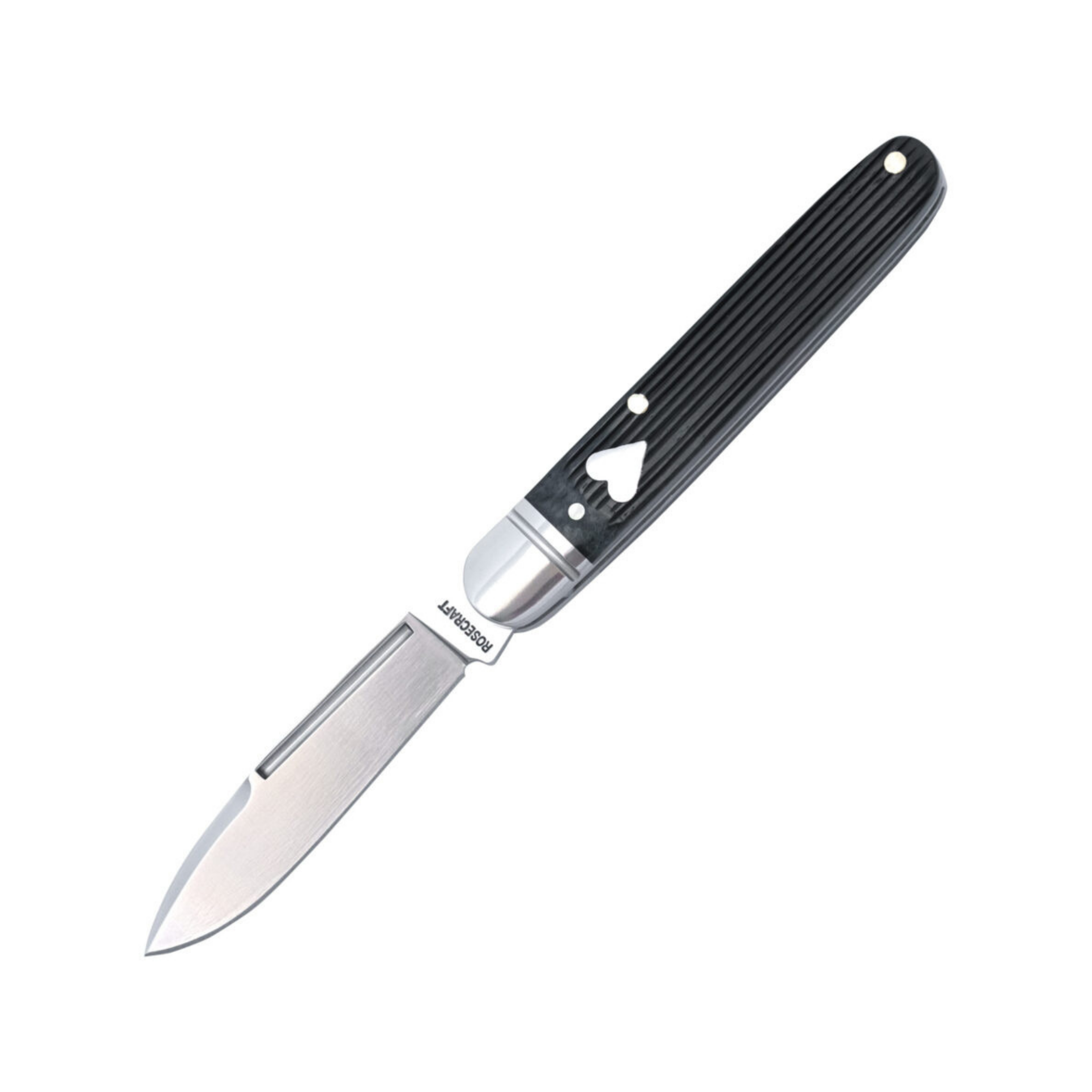 Tuckahoe Jack Gray Barnboard Jigged Bone (RoseCraft Blades)