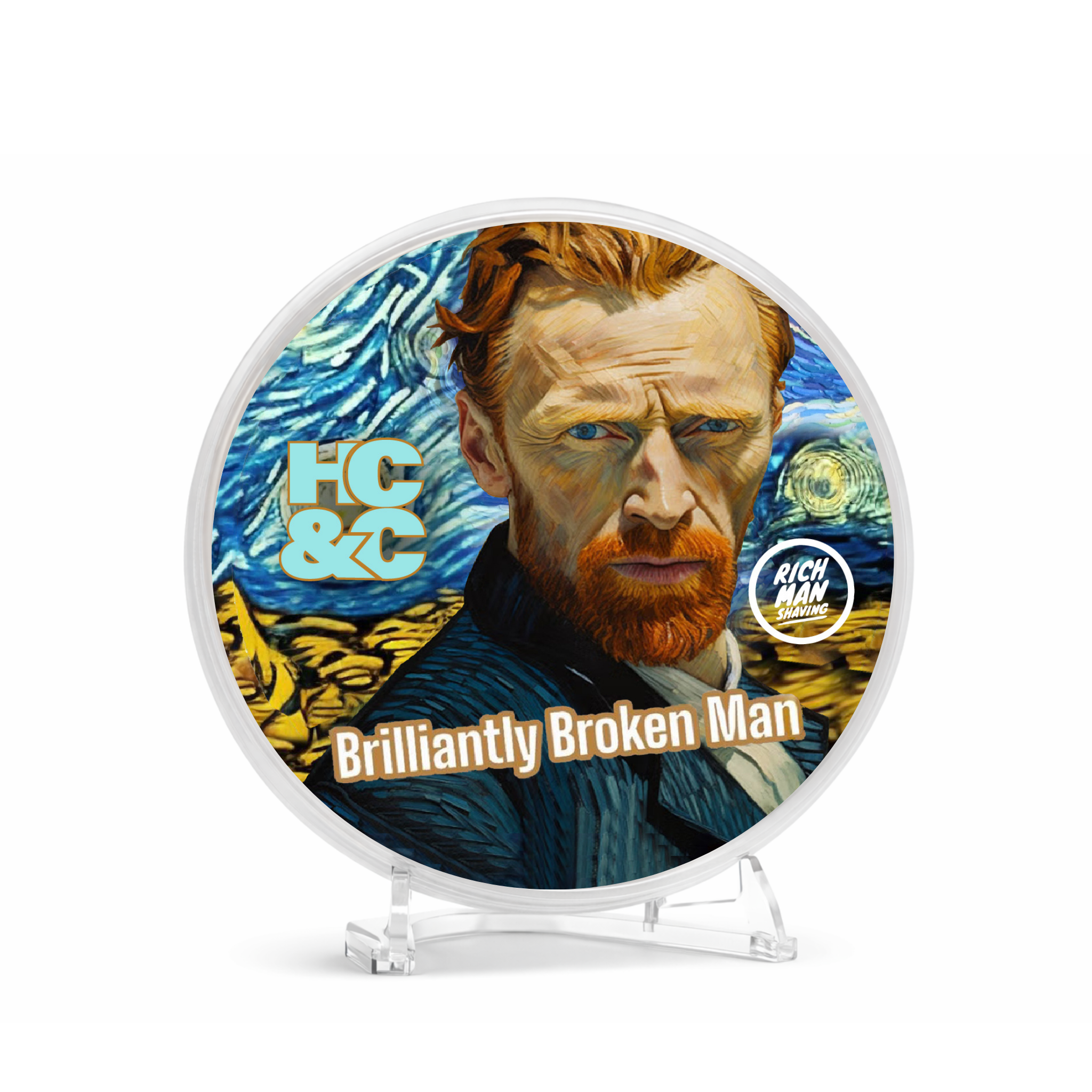 Brilliantly Broken Man Shave Soap