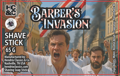 Barber's Invasion – Inspired by Invasion Barbare | Shave Stick