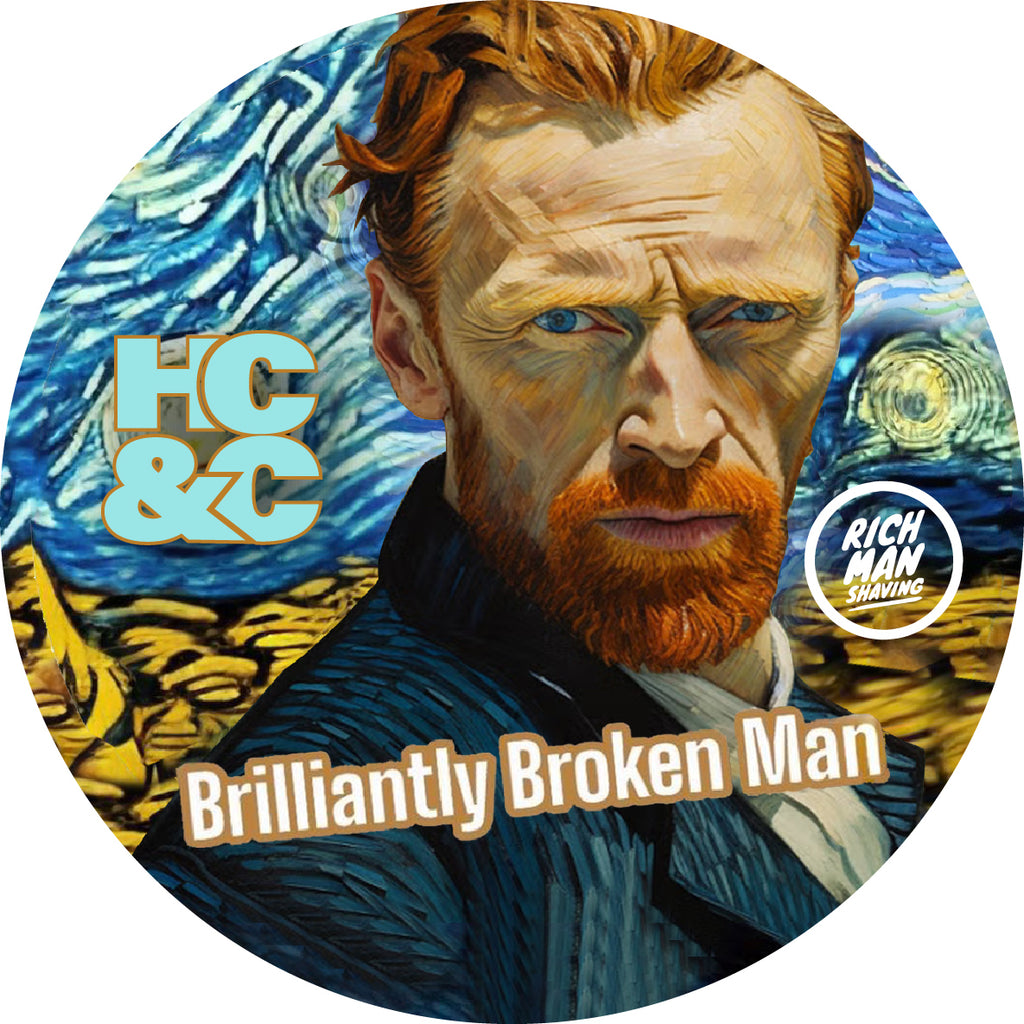 Brilliantly Broken Man Shave Soap