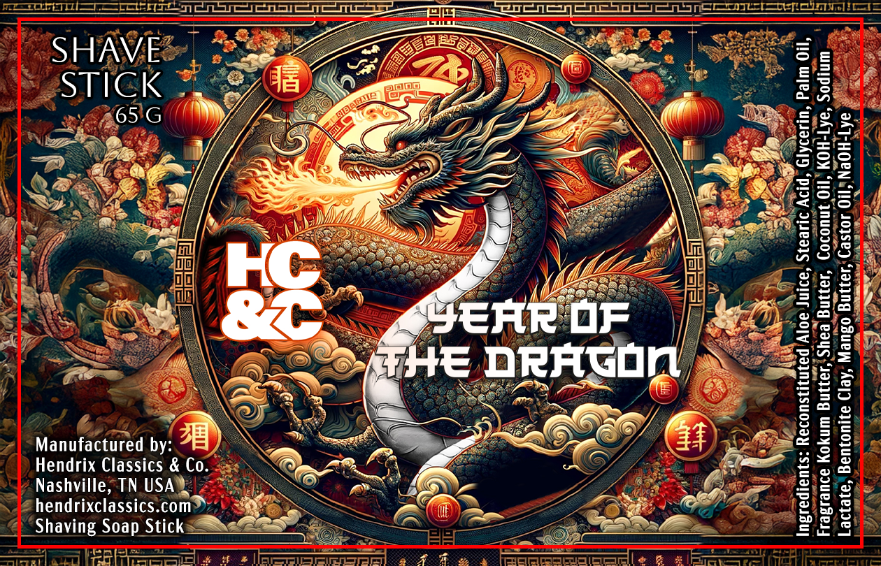 Year of the Dragon Shave Stick
