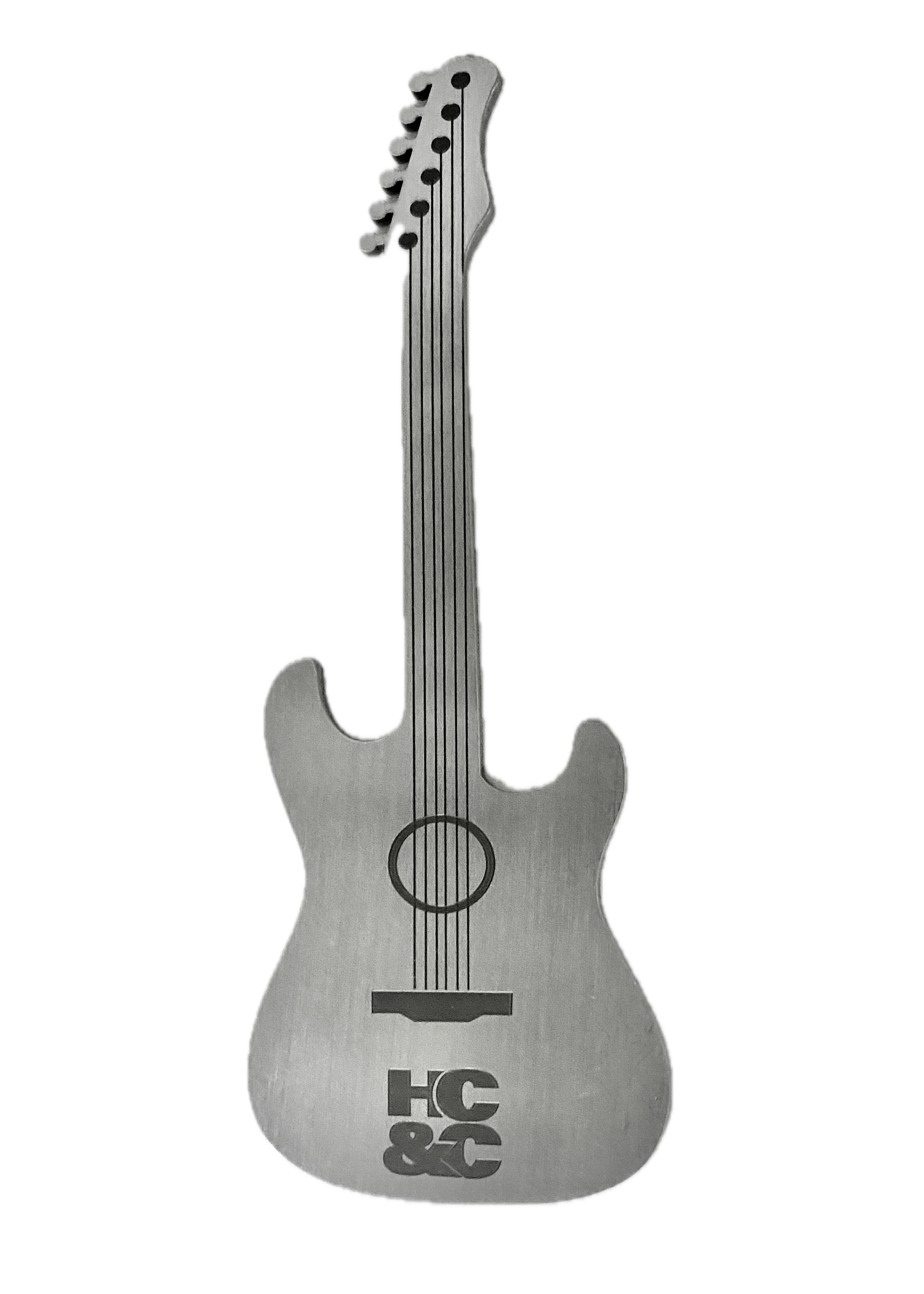 Guitar Shaped Soap Scoop