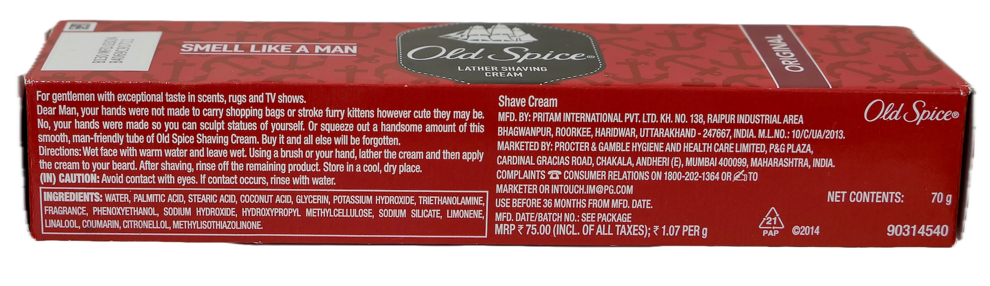 Old Spice Shave Cream - Original