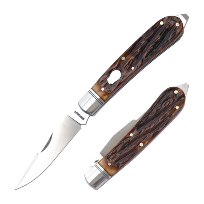 Appalachian Jack Dapper Jigged Bone (RoseCraft Blades)
