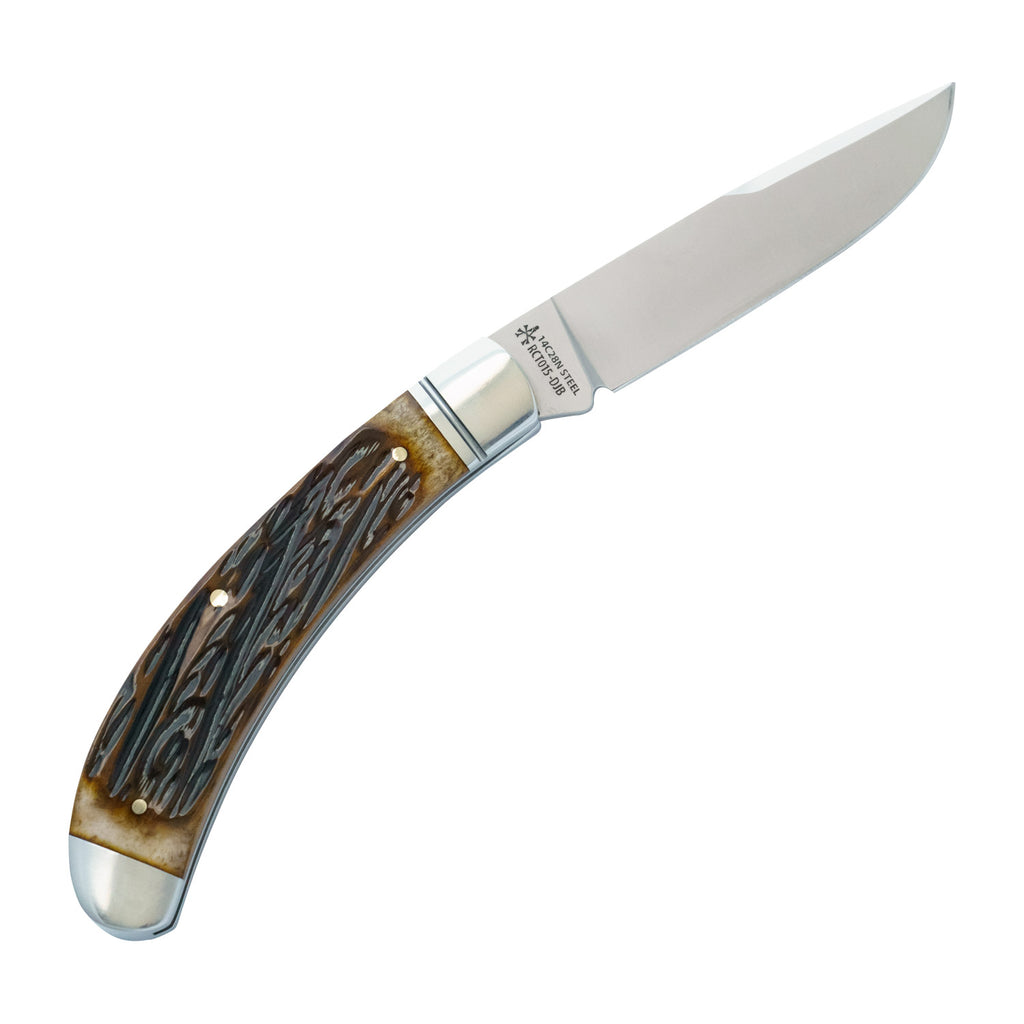 RoseCraft Obed Creek Bow Trapper Dapper Jigged Bone (Brown)