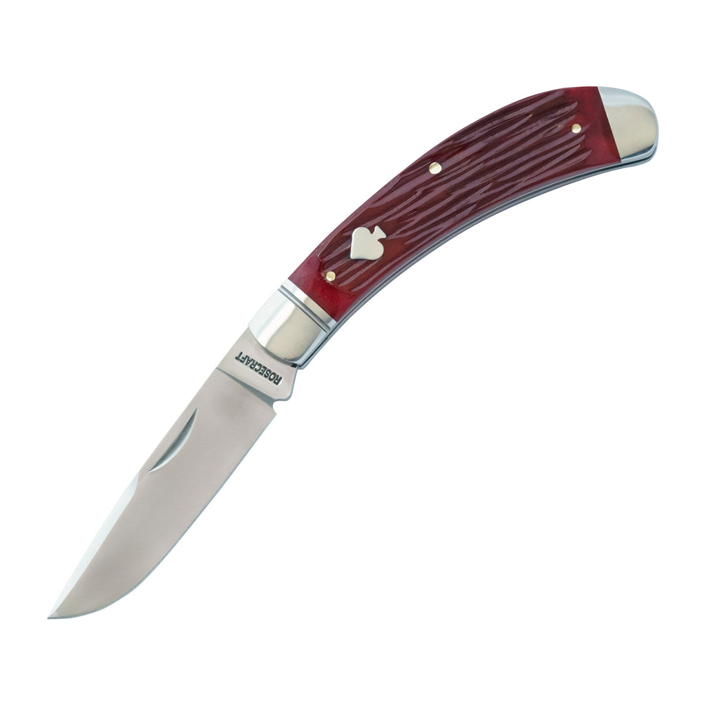 RoseCraft Obed Creek Bow Trapper Red Jigged Bone
