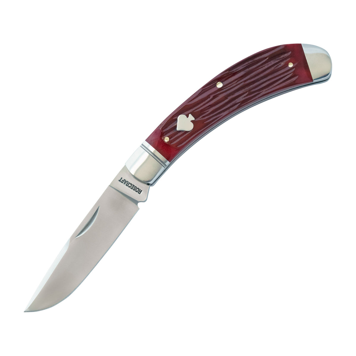 RoseCraft Obed Creek Bow Trapper Red Jigged Bone