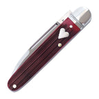 Tuckahoe Jack Red Barnboard Jigged Bone (RoseCraft Blades)