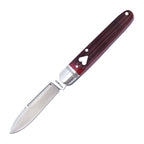 Tuckahoe Jack Red Barnboard Jigged Bone (RoseCraft Blades)
