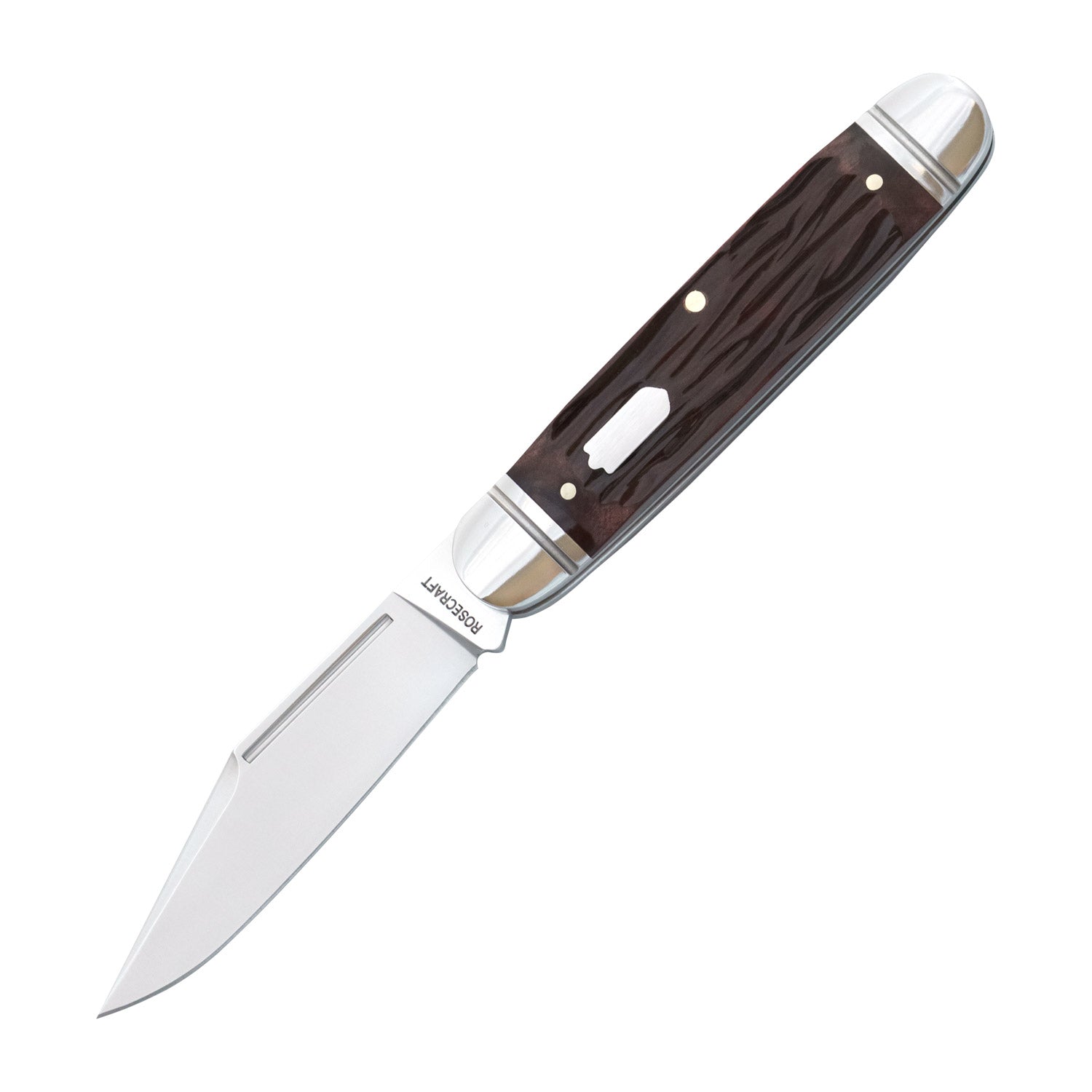 Birchfield Camp Jack Brown Jigged Bone (RoseCraft Blades)
