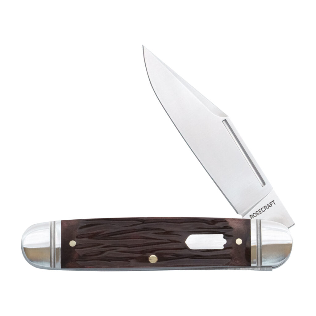 Birchfield Camp Jack Brown Jigged Bone (RoseCraft Blades)
