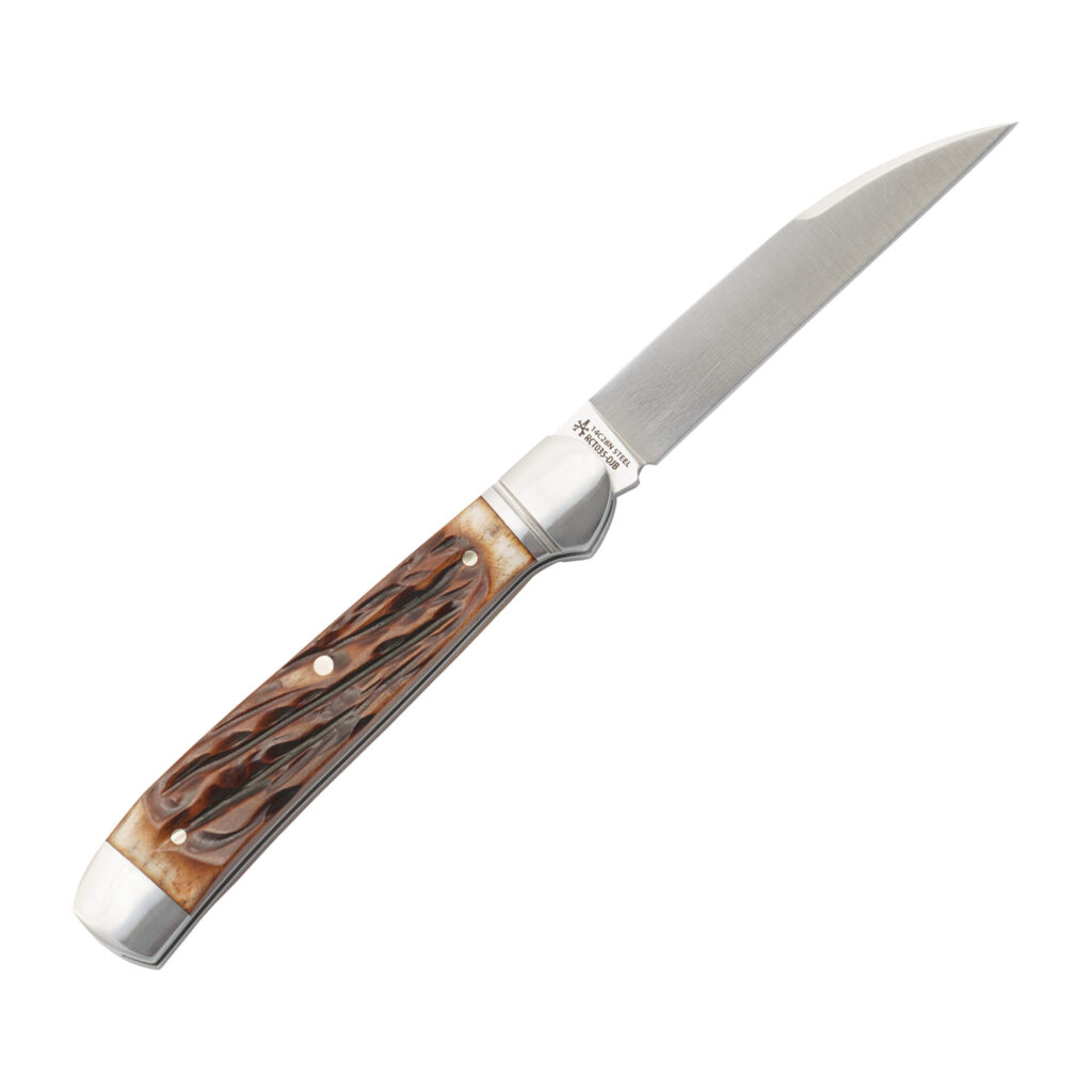 Snake Creek Copperhead Dapper Jigged Bone (RoseCraft Blades)