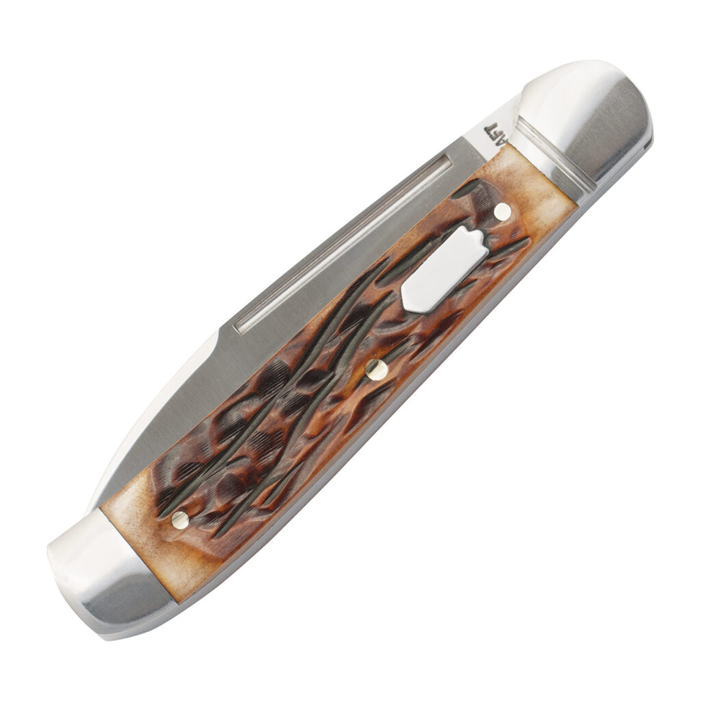 Snake Creek Copperhead Dapper Jigged Bone (RoseCraft Blades)