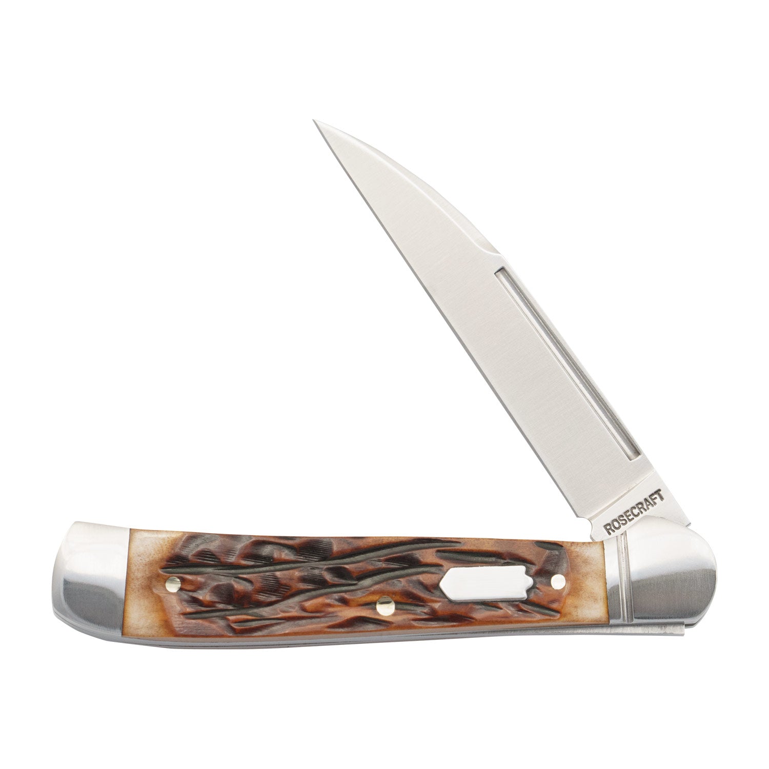 Snake Creek Copperhead Dapper Jigged Bone (RoseCraft Blades)