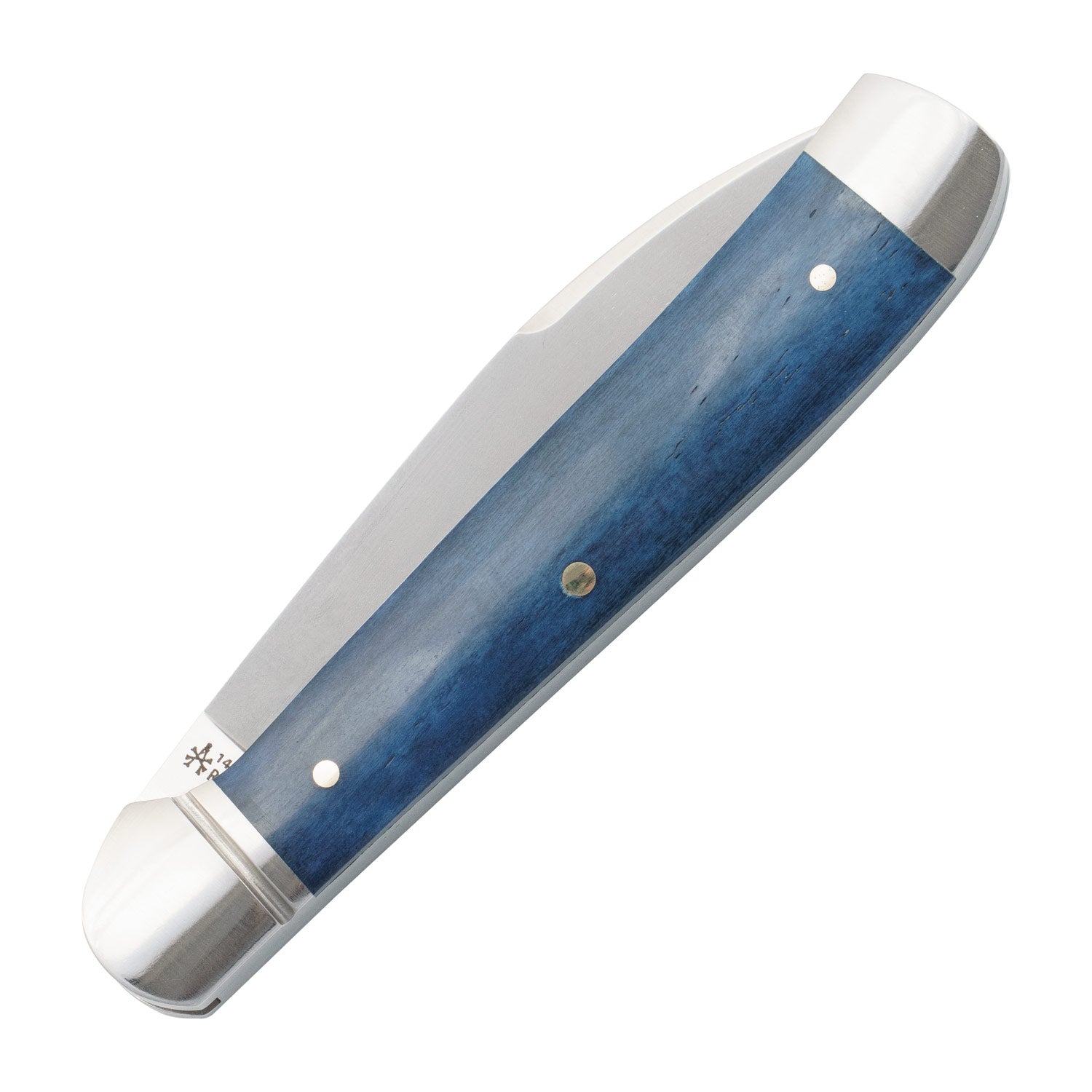 Snake Creek Copperhead Vintage Blue Bone (RoseCraft Blades)