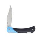 Black and Blue VG-10 Lockback Folding Knife (Rough Ryder)