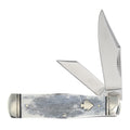 Black Appaloosa Coke Bottle Bone Folding Knife (Rough Ryder)