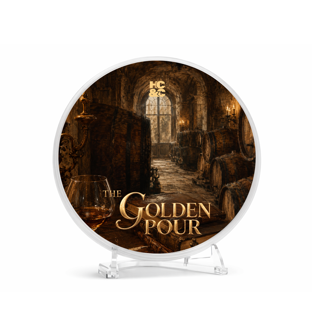 The Golden Pour – Inspired by Angels' Share on the Rocks | Shave Soap