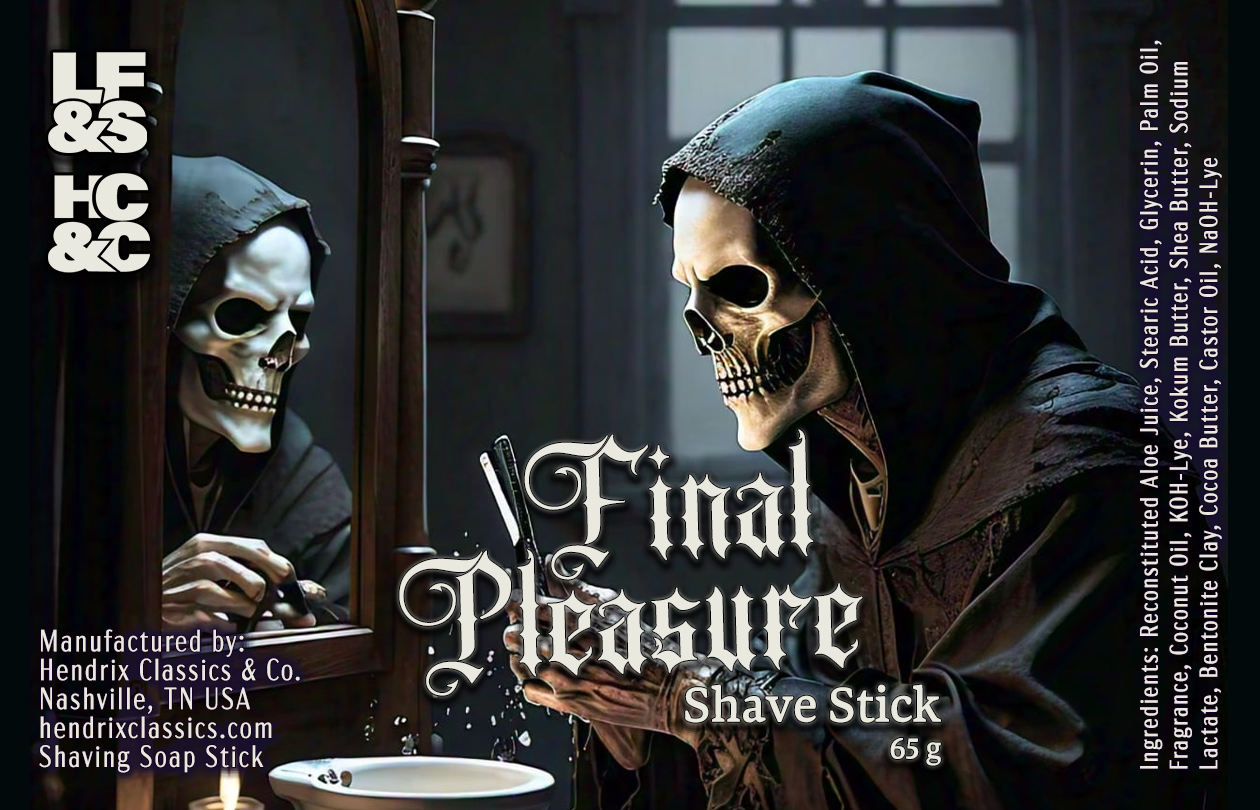 Final Pleasure Shave Stick w/ Fragrance Insp. by Terre d'Hermès Eau Givree