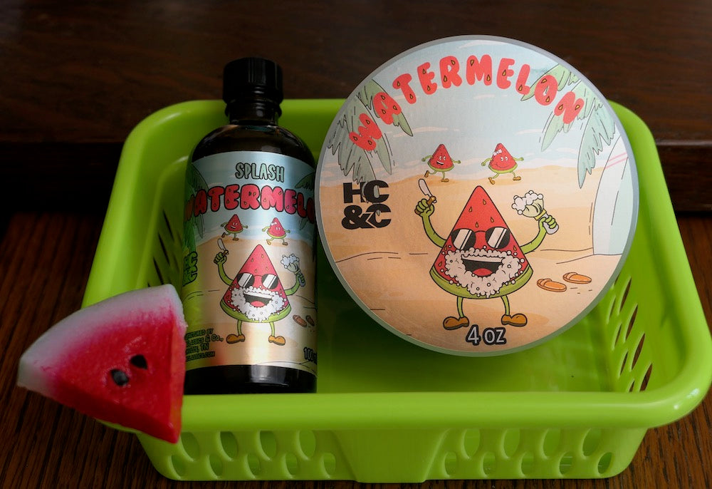 Watermelon Shave Soap & Splash