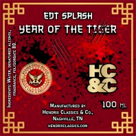 Year of the Tiger Shave Soap, Splash & Pure Parfum