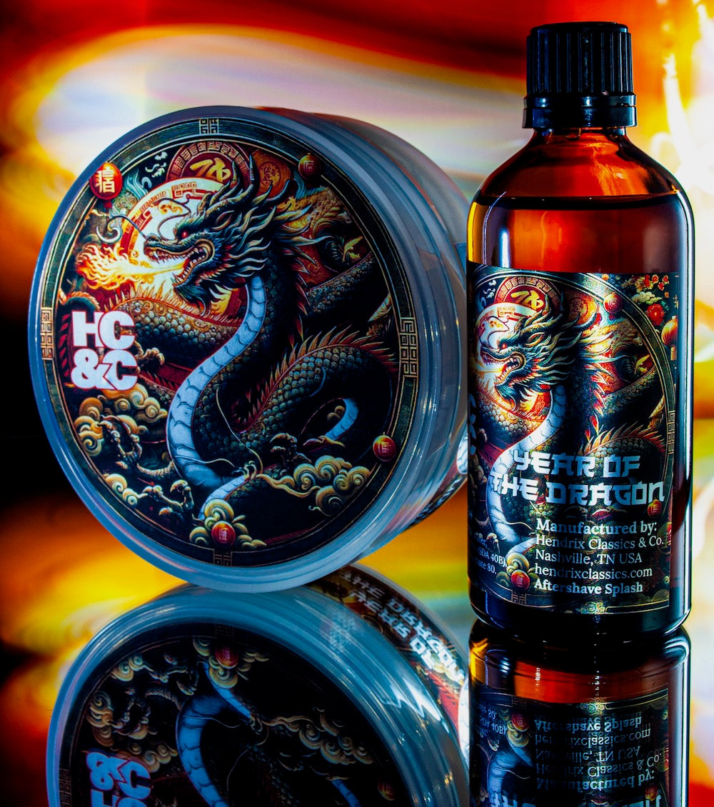 Year of the Dragon Shave Soap