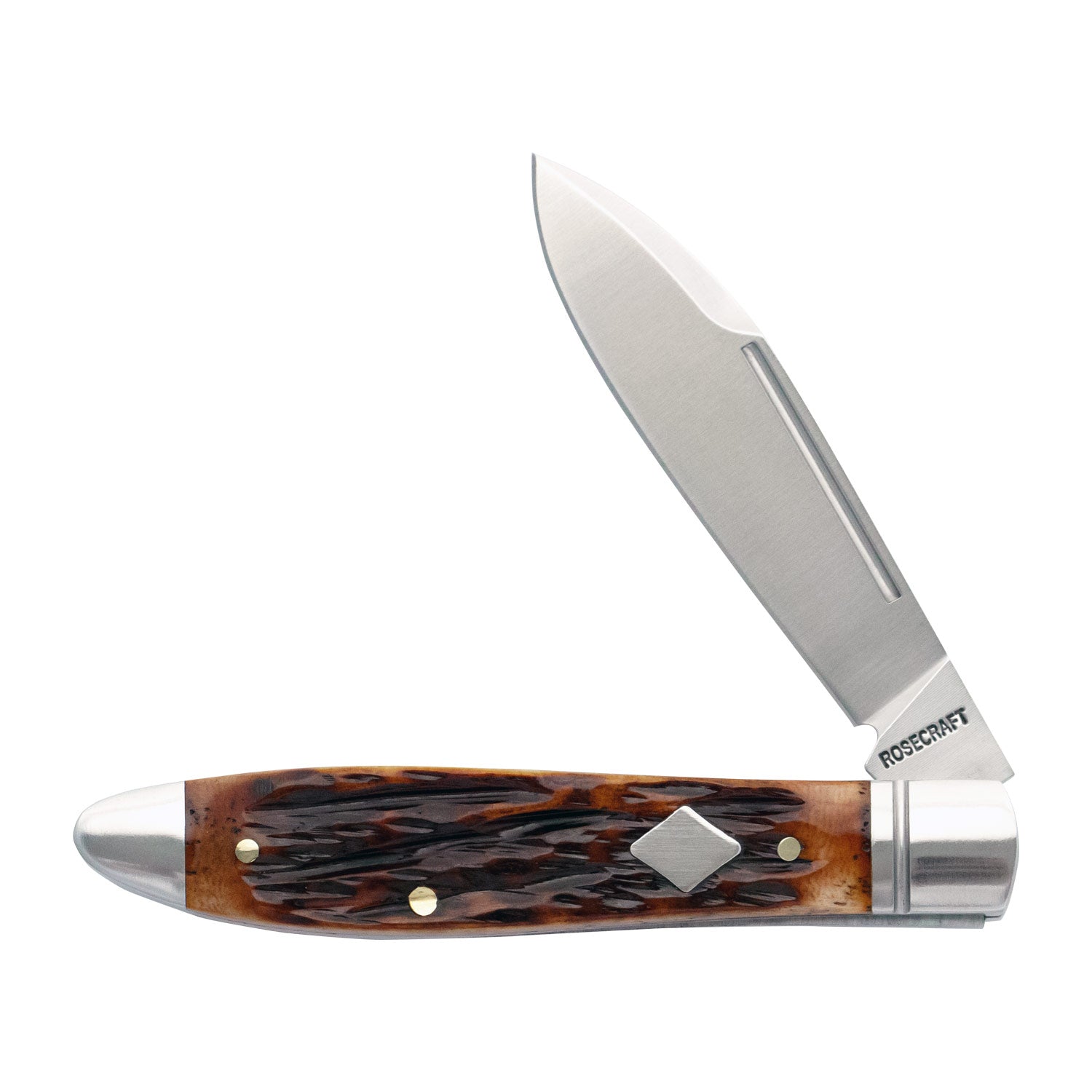 Tanasi Lake Tear Drop Dapper Jigged Bone (RoseCraft Blades)