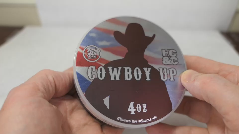 Cowboy Up Shave Soap