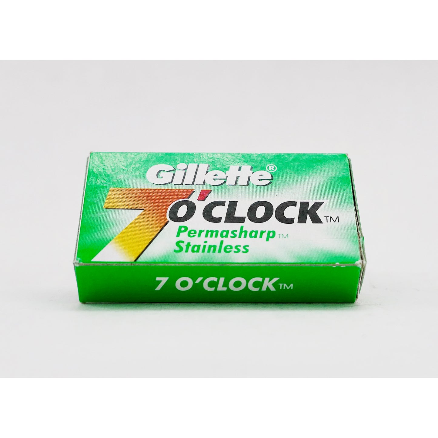 Gillette 7 o'clock Permasharp (Green)  Double Edge Razor Blades (10 Pk)