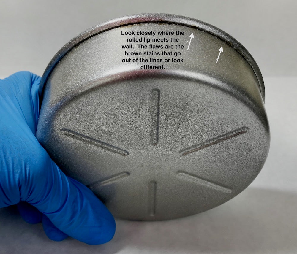 Stainless Shave Bowls - Scratch & Dent